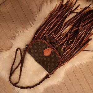 LV vintage boho handbag
